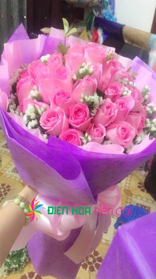Bó hoa yêu nhẹ nhàng - DH076