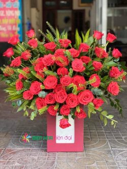 Giỏ hoa gửi tình yêu – DH139
