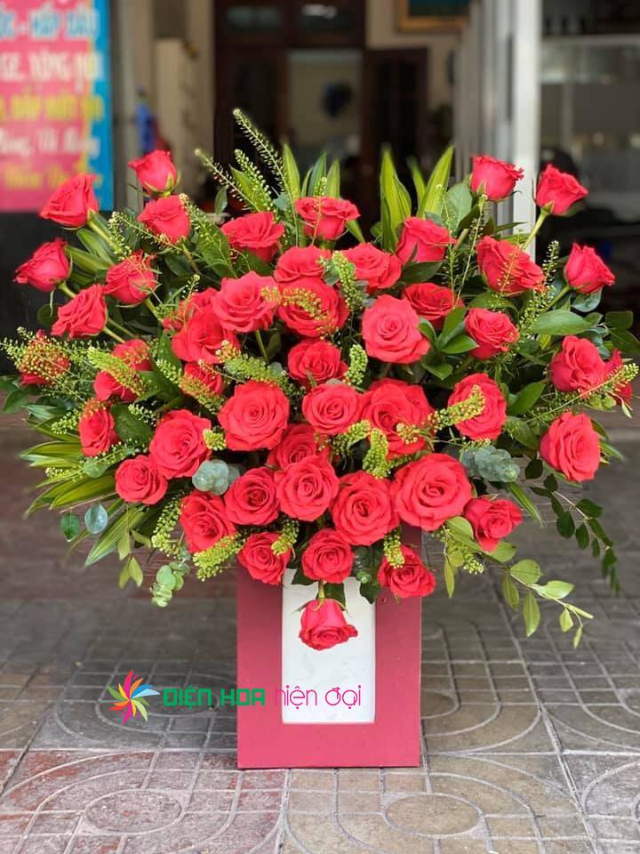 Giỏ hoa gửi tình yêu - DH139