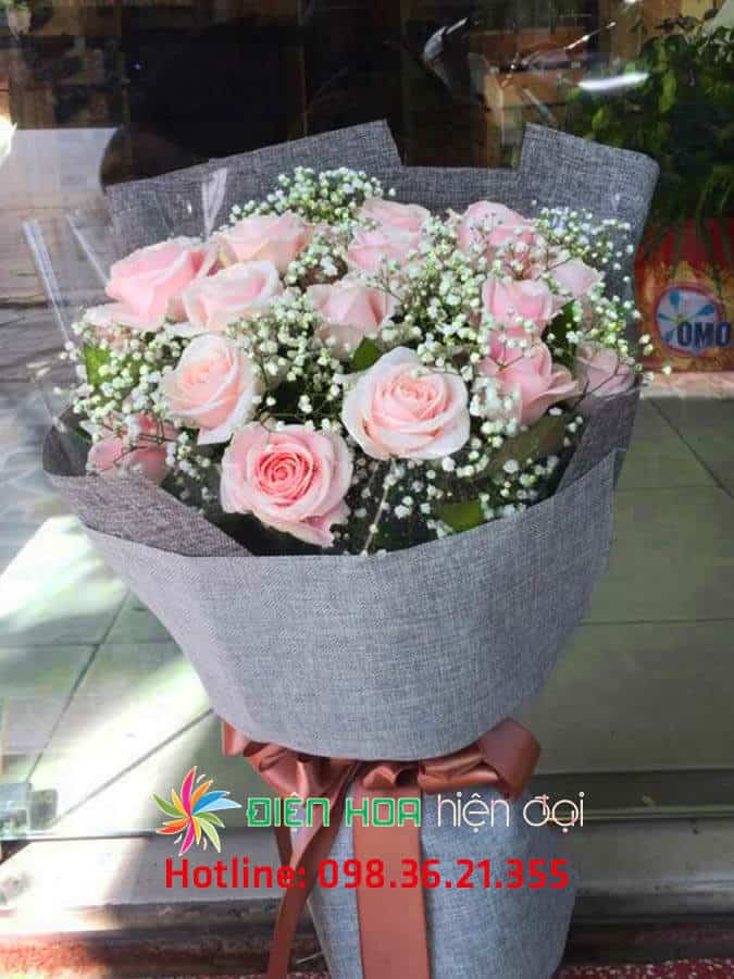 Bó hoa hồng đơn giản - DH264