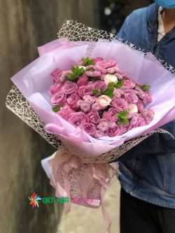 Em thích hoa hồng tím Đà Lạt - DH265