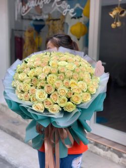 Bó hoa hồng vàng đẹp – DH282