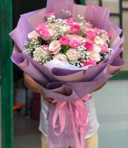 Bó hoa hồng xinh xinh DH275