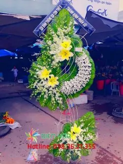 Vòng hoa tang lễ từ biệt – DH287