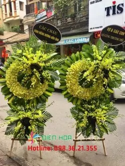 Hoa tang lễ Hà Nội giá rẻ – DH288