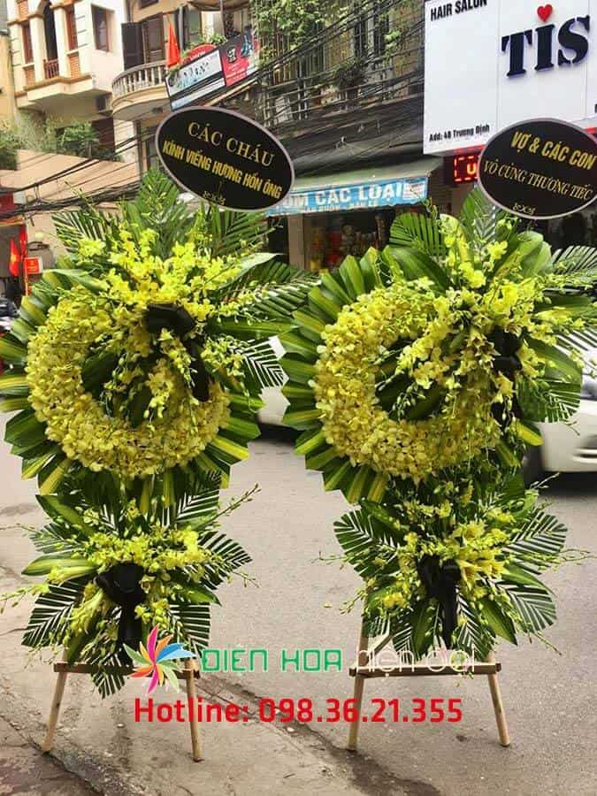 Hoa tang lễ Hà Nội giá rẻ - DH288