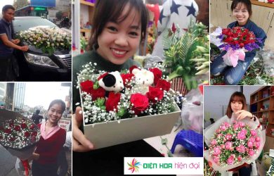 Shop hoa tươi đẹp đảm bảo chất lượng tại Hà Nội